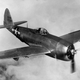 Republic P-47N Thunderbolt, specially designed for B-29 escort duty over Japan. Fuel tanks were added to the wings, and the wingtips were squared off to improve roll rate. This was the final variant of the Thunderbolt line. (US Air Force)